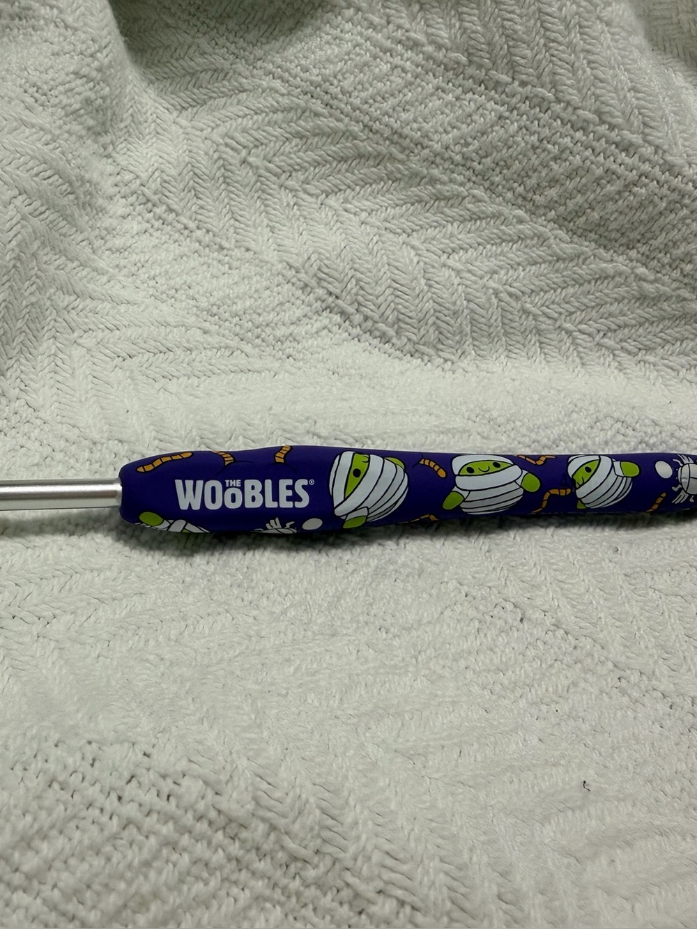 The Woobles Halloween Crochet Hook, 4mm. Amun the Mummy New